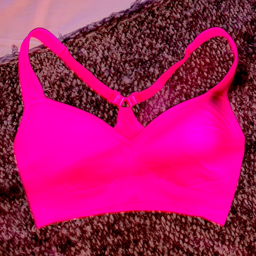 DSG hot pink sports bra